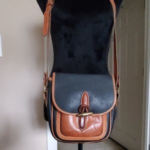 Dooney and Bourke Leather Crossbody Saddle Bag